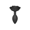 фото Силиконовая анальная пробка Love To Love OPEN ROSES L SIZE - BLACK ONYX
