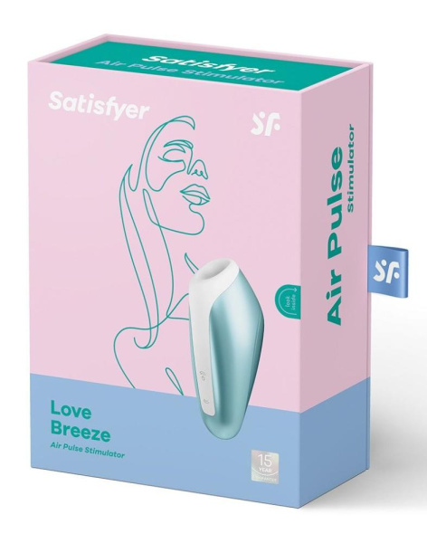 купити Мініатюрний вакуумний стимулятор Satisfyer Love Breeze Ice Blue