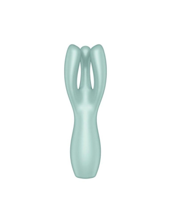 фото Клиторальный вибратор Satisfyer Threesome 3 Mint с тремя пальчиками  || фото Кліторальний вібратор Satisfyer Threesome 3 Mint з трьома пальчиками 
