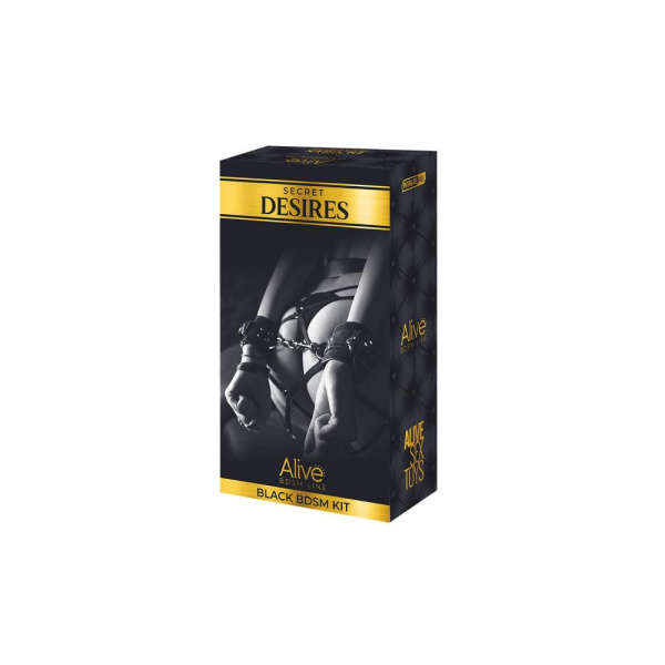 купить Набор БДСМ аксессуаров Alive Secret Desires Black BDSM Kit (8 pcs)
