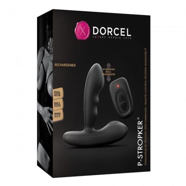 купить Массажеры простаты Dorcel P-Stroker с пультом ДУ, подогревом и точечным массажем, два мотора