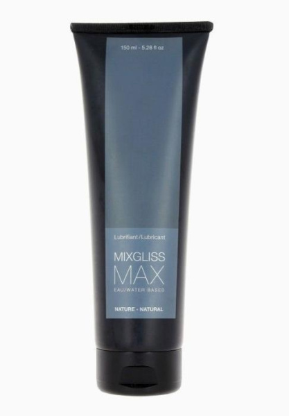 купить Анальная гель-смазка MixGliss MAX NATURE (150 мл) на водной основе с экстрактом алоэ