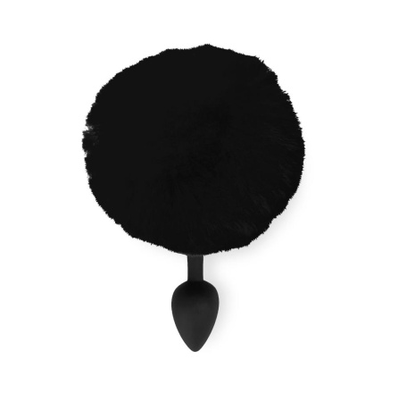 фото Силиконовая анальная пробка М Art of Sex - Silicone Bunny Tails Butt plug, цвет Черный, диаметр 3,5  || фото Силіконова анальна пробка М Art of Sex - Silicone Bunny Tails Butt plug, колір Чорний, діаметр 3,5 с 