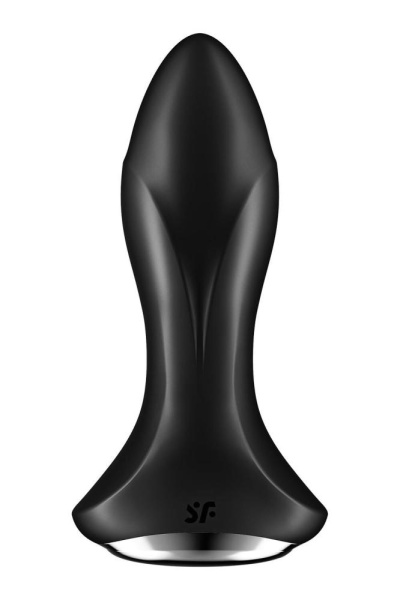 купити Анальна смарт вібропробка із перлинним масажем Satisfyer Rotator Plug 1+ Black