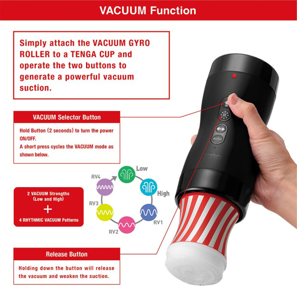 купити Tenga VACUUM GYRO ROLLER
