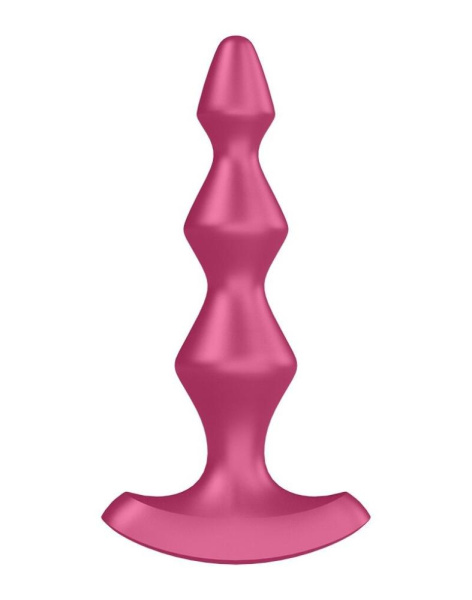 купить Анальный стимулятор-бусины с двумя моторами Satisfyer Lolli-Plug 1 (Berry)