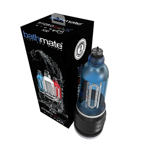купити Гідропомпа Bathmate Hydromax 7 WideBoy Blue (X30) для члена довжиною від 12,5 до 18 см, діаметр до 5