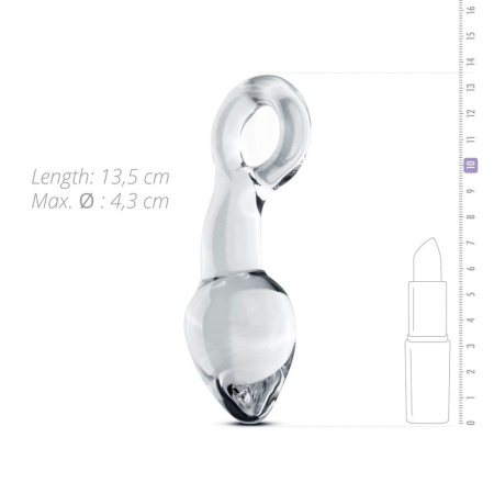 фото Стеклянный стимулятор простаты Gildo Glass Prostate Plug No. 13  || фото Скляний стимулятор простати Gildo Glass Prostate Plug No. 13 
