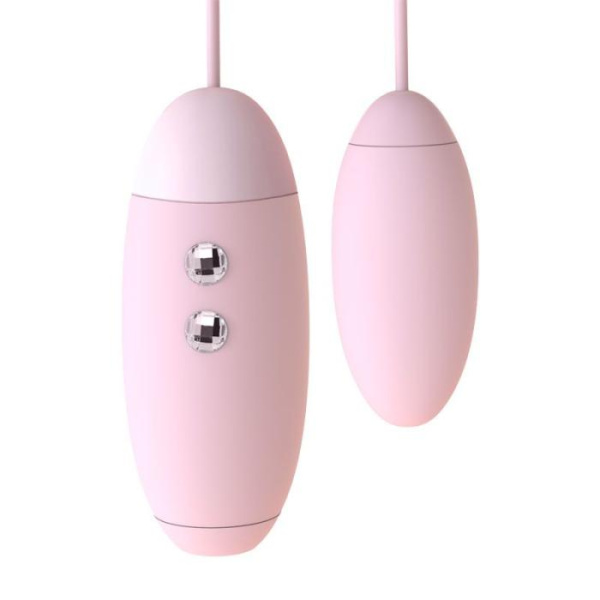 купить Вакуумный стимулятор с виброяйцом 2-в-1 KisToy Miss VV Pink