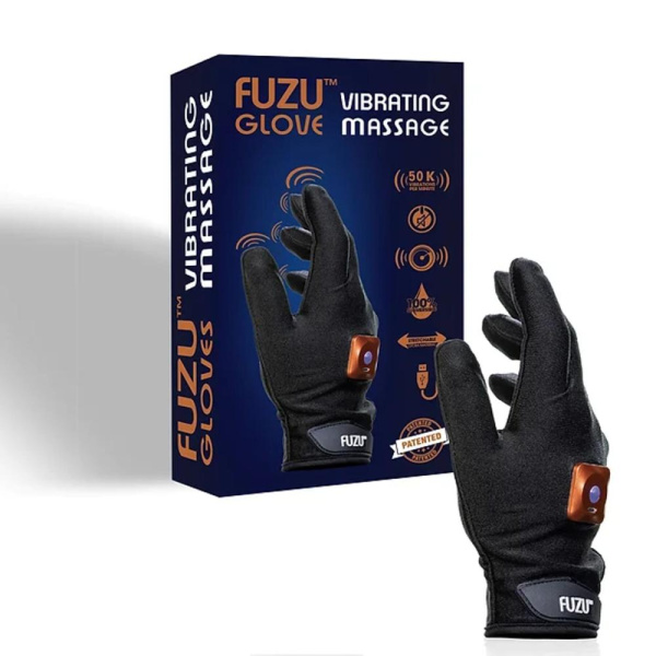 купить Виброперчатка правая FUZU Gloves Vibrating Massage Right Hand, 11 режимов