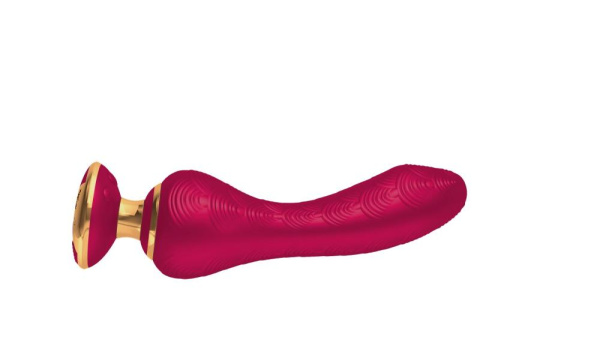 купити Вібратор для точки G Shunga Sanya Raspberry, гнучкий стовбур