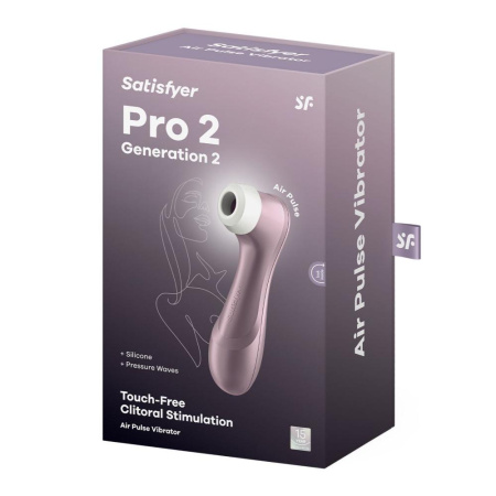 Вакуумний стимулятор Satisfyer Pro 2 violet