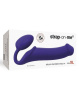 Безремневий страпон Strap-On-Me Violet XL, повністю регульований, діаметр 4,5см