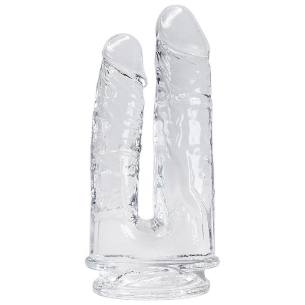 купити Прозорий фалоімітатор Alive Imperium Jelly Dildo для подвійного проникнення