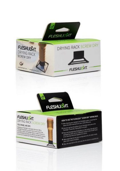 купить Подставка-сушка для мастурбаторов Fleshlight Drying Rack — Screw Dry Новинка